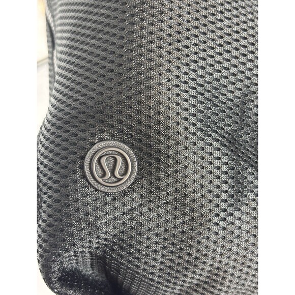 Lululemon Fast Track Convertible Bag Black Mesh Sling Shoulder Backpack Duffel - Picture 5 of 14